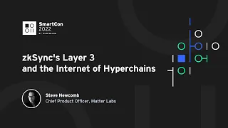 zkSync's Layer 3 and the Internet of Hyperchains | Steve Newcomb at SmartCon 2022