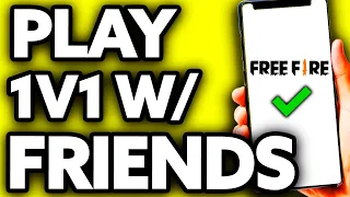 How To Play 1v1 with Friends in Free Fire (Very EASY!)