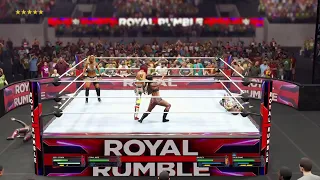 WWE 2K23 Women's Royal Rumble 2024 Prediction