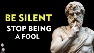 10 Traits of People Who Speak Less | Marcus Aurelius Stoicism