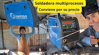 Soldadora inverter multiprocesos trilogía 200, ¿Será buena opción por su precio?