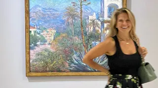 Выставка картин Клода Моне.Mostra Claude Monet.часть 1