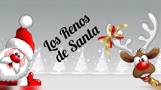 Nombres de Los Renos de Santa [cuantos renos tiene Santa]