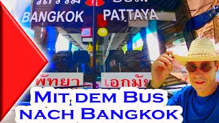 Mit dem Bus von Pattaya nach Bangkok