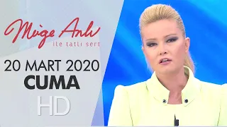 Müge Anlı İle Tatlı Sert 20 Mart 2020 | Cuma