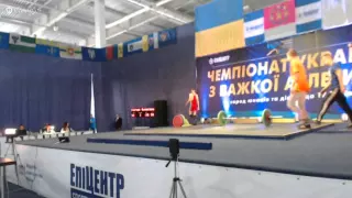Чемпіонат України з важкої атлетики серед кадетів. В/к 50, 56, 62 кг
