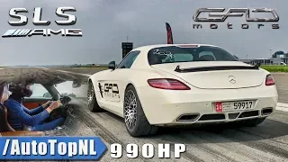 990HP Mercedes SLS AMG by GAD Motors | LOOKS Exhaust SOUND ONBOARD & 1/2 MILE by AutoTopNL