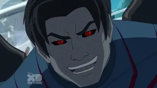 Ultimate Spiderman S4E19   Milles Morales, Spider Gwen and Spiderman vs Evil Peter Parker