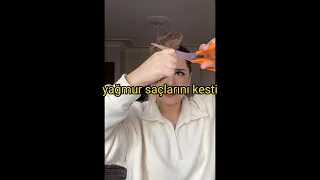 ANNESİNE SİNİRLENDİ SAÇLARİNİ KESTİ