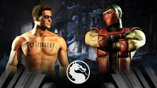 Mortal Kombat X - (Klassic) Johnny Cage Vs (Klassic) Ermac (Very Hard)