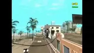 Gta SAMP трюки на мотоцикле (2Серия)