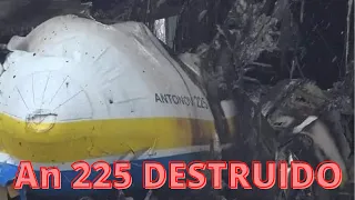 Así era el Antonov 225, el avión más grande del mundo, destruido por los rusos