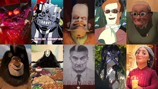 Defeats of My Favorite Animated Movie Villains Part 17