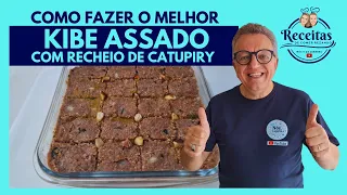 RECEITA DE KIBE ASSADO QUE DÁ ÁGUA NA BOCA!!!