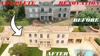 FINISHED!!! BREATHTAKING Renovation of an ABANDONED Mansion. 6 years in 30 mins