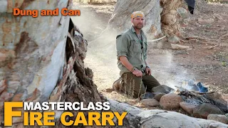 Survivorman | Masterclass | Fire Carry with Dung and Can