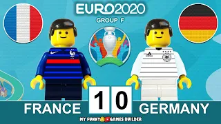 France vs Germany 1-0 • Euro 2020 Group F in lego Gоals & Extеndеd Hіghlіghts Lego Football