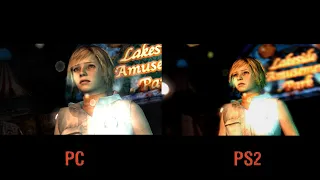 Silent Hill 3 comparison - PC vs Pcsx2 1.6.0, best settings