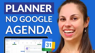 2023 PLANNER SEMANAL no GOOGLE AGENDA - Como criar agenda, eventos, tarefas e mais