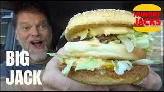 Hungry Jack's BIG JACK Burger Review