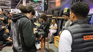 Justin Lee Shultz, Jamie Leigh Schultz, Jason Leopold, Alex Bone, (Spain Cover) NAMM 4/15/23