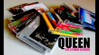 QUEEN - THE STUDIO ALBUMS