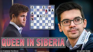 Queen in Siberia | Magnus Carlsen vs Anish Giri | Tata Steel Chess 2022