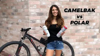 Best water bottle for cyclists? CamelBak vs Polar Review