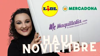 Compras Noviembre | Noelia Talero #haul #compras #cosmética #maquillaje