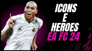 SQUAD UPDATE PARA VOCÊ JOGAR COM ICONS E HEROES NO EA FC 24