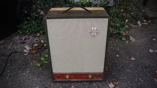 Silvertone Hi-Fi to SICK GUITAR AMP...A Conversion Love Story