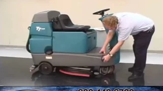 How to Operate The Tennant T7 Rider Floor Scrubber