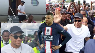 Superstar Mbappe Visits His Home Country Cameroon For The First Time