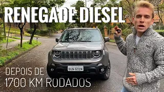 15 DIAS DE RENEGADE DIESEL. AINDA VALE A PENA? Rodamos mais de 1700 km com ele