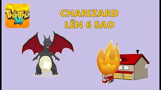 TT3D - NÂNG CHARIZARD 6 SAO PHUN LỬA CHÁY CẢ NHÀ | SuperBall TV