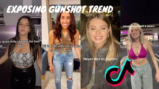 EXPOSING GUNSHOT TREND - TIKTOK COMPILATION