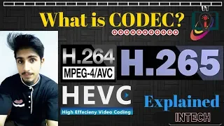 What is CODEC H.264 vs H.265 | Urdu Hindi