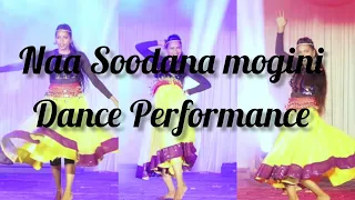 Naa Soodana mogini Dance Performance| Nandana Prasad #dancevideo #program #stageshow