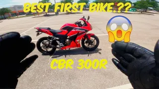 Best Beginner Bike.? | 2019 Honda CBR 300R | Motovlog #3