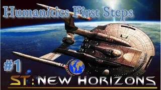 Humanities first steps-Stellaris-Star trek New Horizons-The Federation