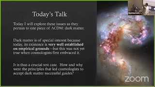 "The Philosophy Behind Dark Matter," James Weatherall ALS Talk