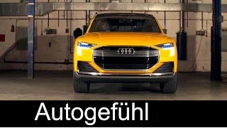 Audi h-tron quattro concept hydrogen fuel cell electric drive 600 km - Autogefühl