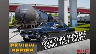 1968 Ford Mustang 289ci Test Drive [4k] | REVIEW SERIES