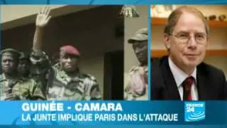 Guinée - Camara: La Junte implique Paris dans l'attaque