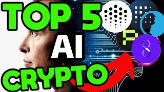 TOP 5 AI CRYPTO COINS TO 1000X IN 2023 (HUGE PROFIT)