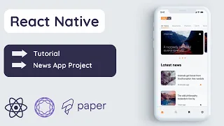 React Native Course | Build a News App Project Part-1