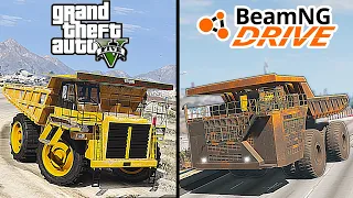 BeamNG drive mining dumper VS GTA 5 mining dumper - which is better?