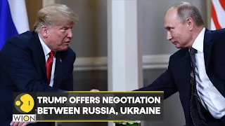 Former US President Donald Trump ready to lead negotiations with Russian President Putin | WION