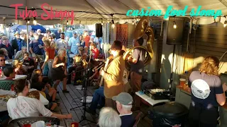 Tuba Skinny, "Cusion foot stomp" Clarence Williams cover @ Schooner Landing 8-25-19