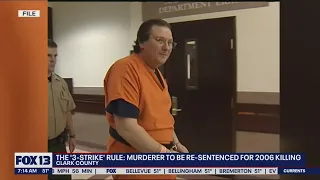 The '3-Strike' Rule: Murderer to be re-sentenced for 2006 Clark County killing | FOX 13 Seattle